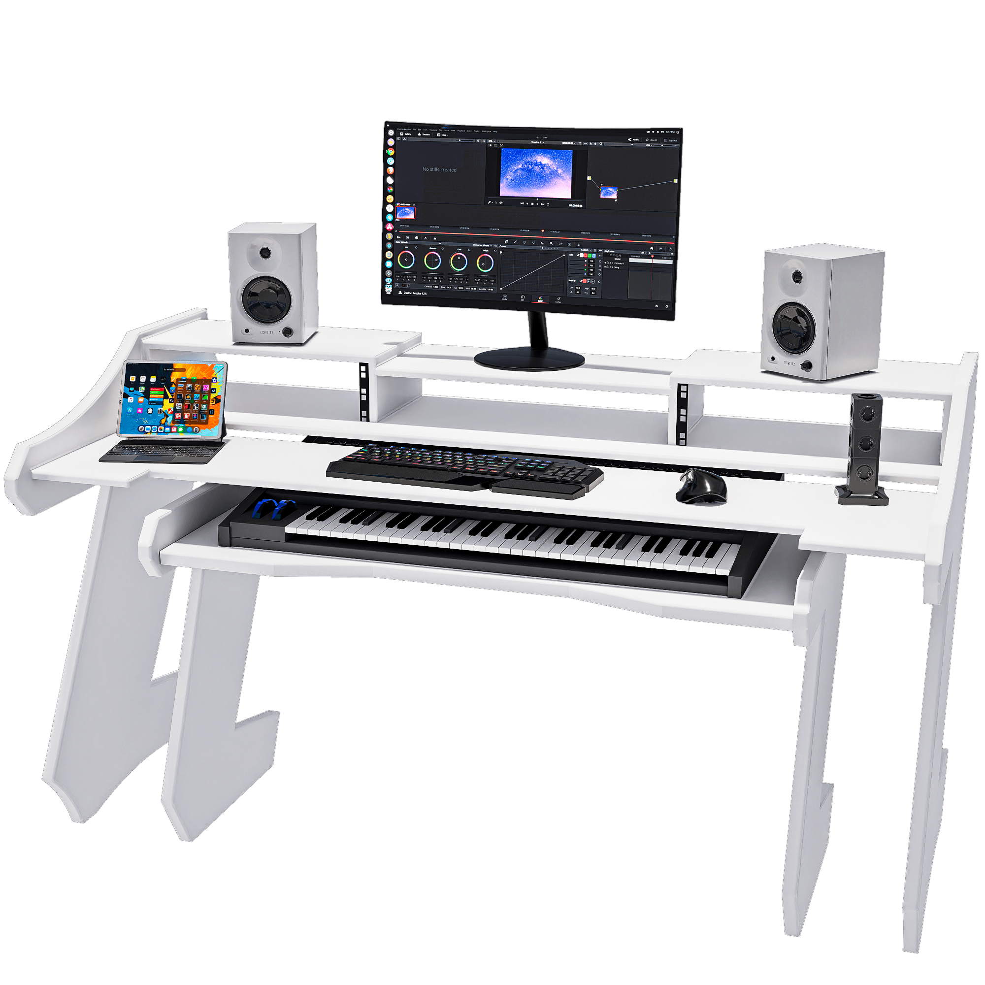 Z Desk con setup completo